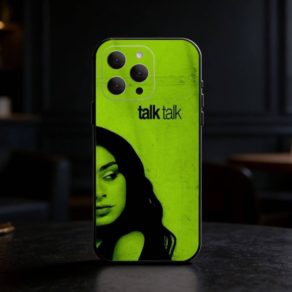 Charli XCX 360 Brat Phone Case For iPhone 17,16,15,14,13,12,11 Plus,Pro Max,SE4Soft Silicone Black Cover