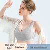 Breathable Lace Wireless Bra for Middle-Aged Women - Prevents Side Breast Sagging