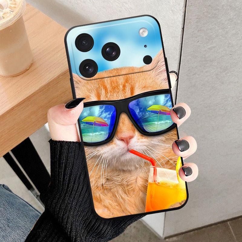 For iPhone 17 Pro Case Silicone Luxury Painted Soft Cover For iPhone 17 Air 17Air 17Pro iPhone17 Phone Cases A3256 TPU Fundas