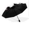 1pc Dragon, dinosaur pattern Umbrella Portable Folding Umbrella Iron Frame Hole Bone Structure Outdoor Home Umbrella