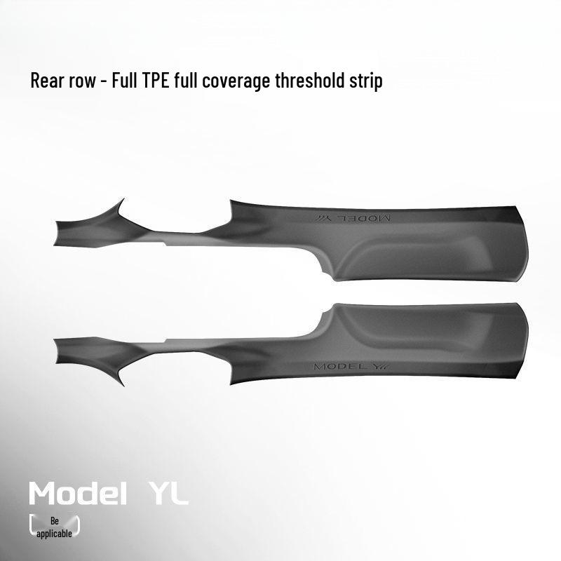 Tesla Model/Y Dedicated Threshold Strips and Anti-Kick Door Sill Protectors