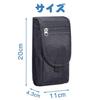 LOYELEY Tactical Phone Pouch, Large Smartphone Pouch, Waist Clip, Smartphone Case, Belt Loop Pouch, Multi-Purpose Tool Holder, Men's Waist Pocket, Per