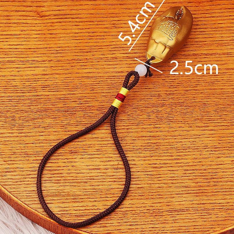 

Латунный брелок-подвеска в виде крабовой клешни