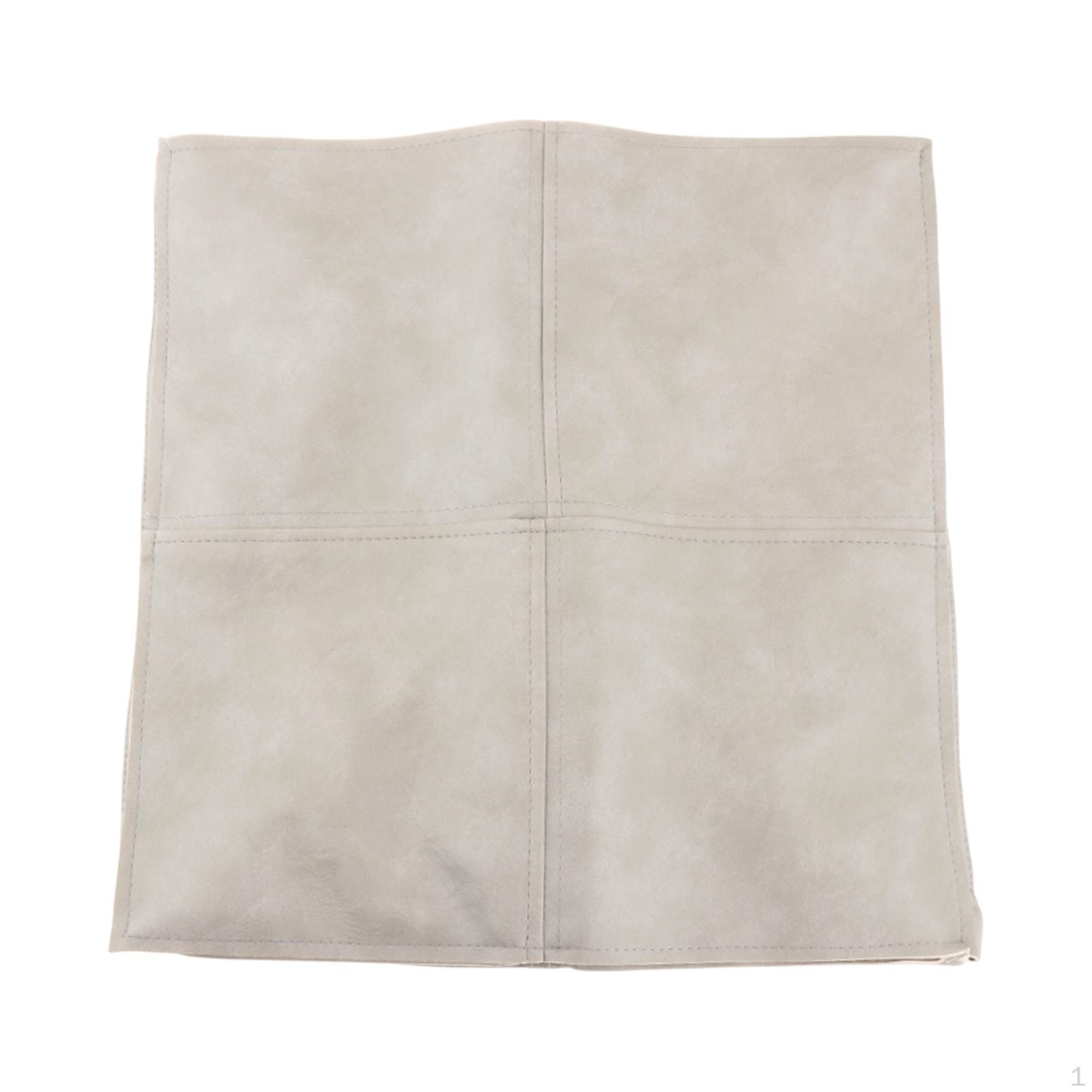 

Чехол для пуфа для незаполненного пуфа для ног, напольной подушки, сиденья для гостиной и спальни Gray Square