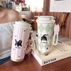 Cartoon Ecofriendly Puppy Stainless Steel Travel Mug For Office And Outdoors
