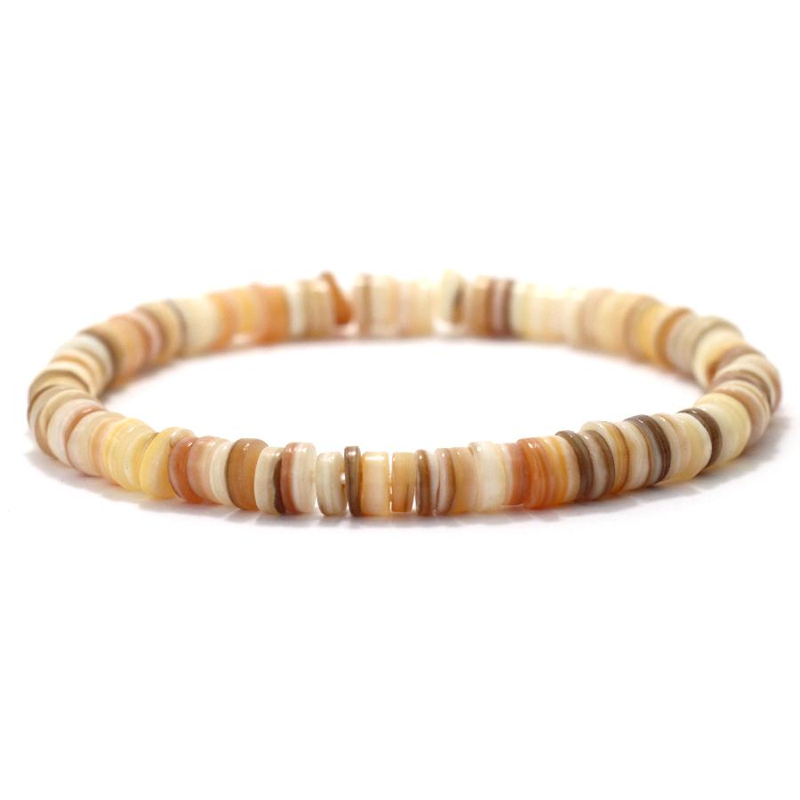 Handmade Beaded Natural Stone Colorful Shell Bracelet Women Men String Of Beads Gift for Friends Couple Jewelry Accessories Gift