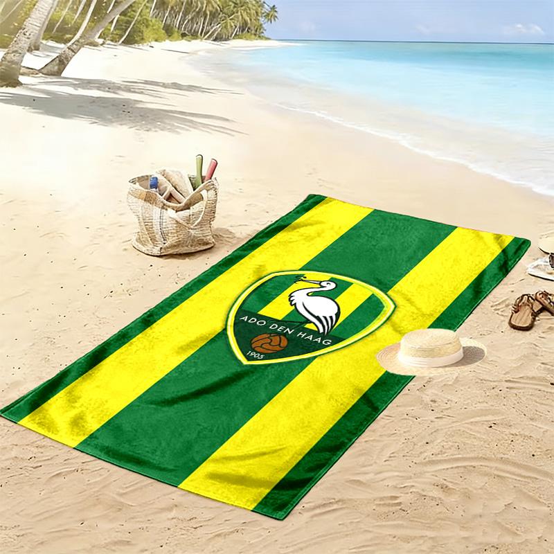 Ado Hen Haag Print Beach Towel, Large Soft Quick Dry Towel for Beach Camping Swimming