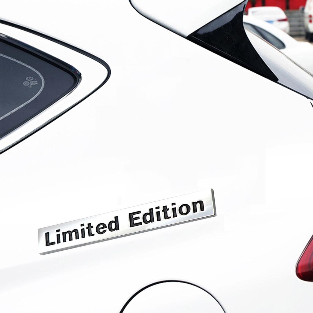 Car Sticker 3D Metal Limited Edition Badge Universal Car Decal Sticker Adhesive Badges Stickers Fashion Sticker Car Styling