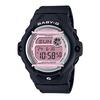 Orologio da polso Baby-G Casio prodotto originale per il mercato interno tipo Super Illuminator (luce LED ad alta luminosità) BG-169U-1CJF da donna nero