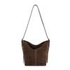 Niche Design New Leopard Print Fashion Bucket Bag 2025 Women's High-end Sense Simple and Exquisite Shoulder Messenger Bag