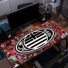 AC Milan Players Mouse Pad, Large Gaming Desk Mat, Non-slip XXL Mousepad for Laptop & Tablet, Mini PC Playmat with Stitched Edges