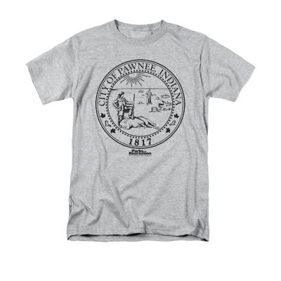 Parks and Recreation Pawnee Seal T-Shirt Sizes S-4XL NEW
