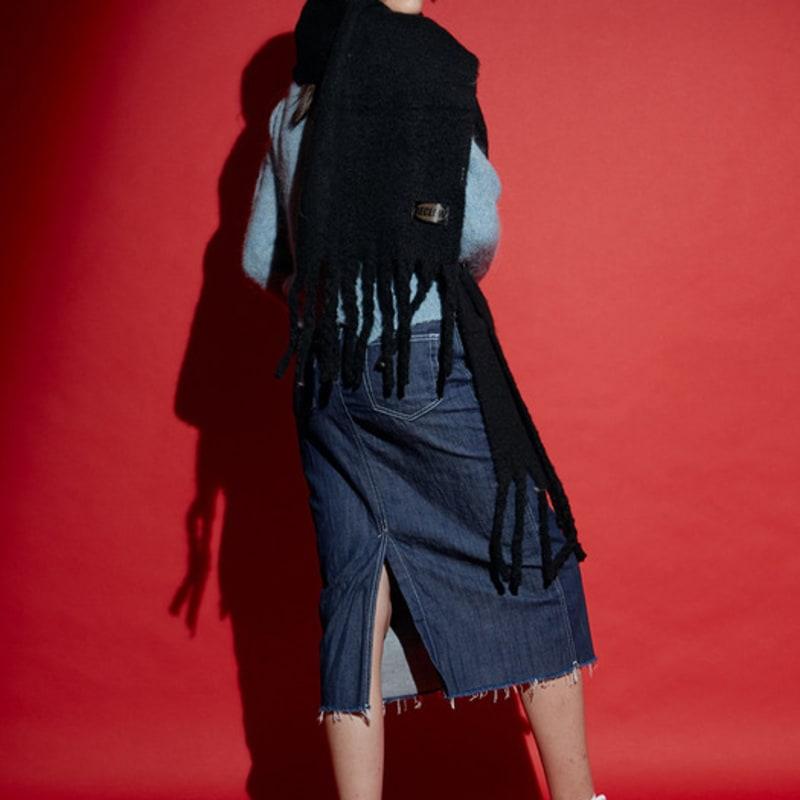 

RECLOW A COMMA ЧЕРНЫЙ Шарф FREE