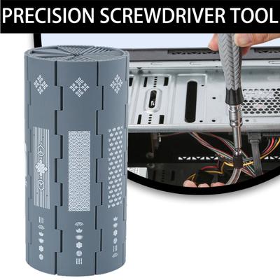 126pcs Magnetic Driver Kit with Flexible Shaft Precision Screwdriver Set Professional Magnetic Repair Tool Kit for Computer