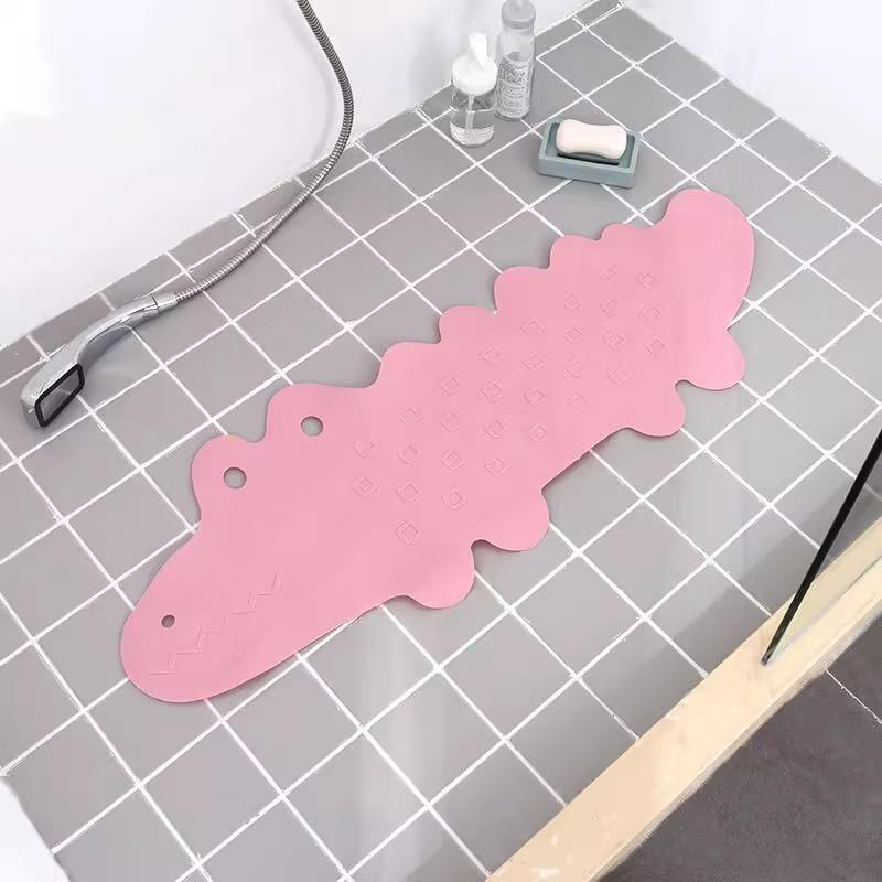 Home Hotel Safety TPR Shower Bathroom Floor Mat Bath Tub Treads Non Slip Applique Sticker Bathroom Toilet Kitchen Sucker Type