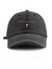 Unisex Vintage Washed Baseball Cap With Jesus Saves Cross Graphic