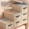 Fabric Drawer Organizer With Dividers For Bedroom Closet And Dorm Storage