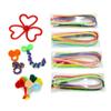Chenille Cleaners Pipe Cleaners DIY Art & Craft Projects Kids Fuzzy Sticks Crafts for Extra Long Pieces for Sparkle Craf