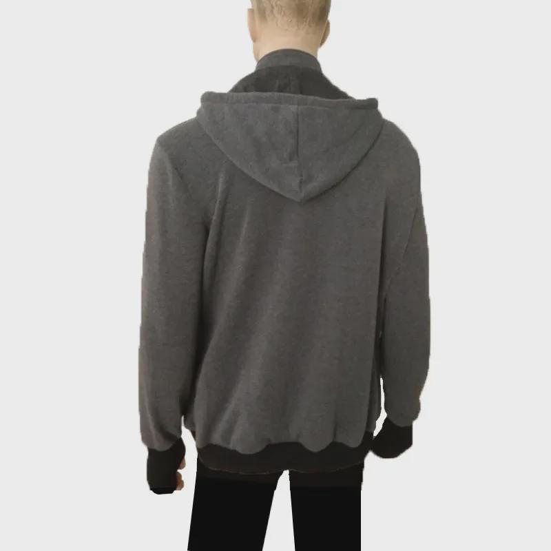 European & American Multifunctional Kangaroo Dad & Mom Sweatshirt with Nursery Pouch – Autumn/Winter Men's Clothing