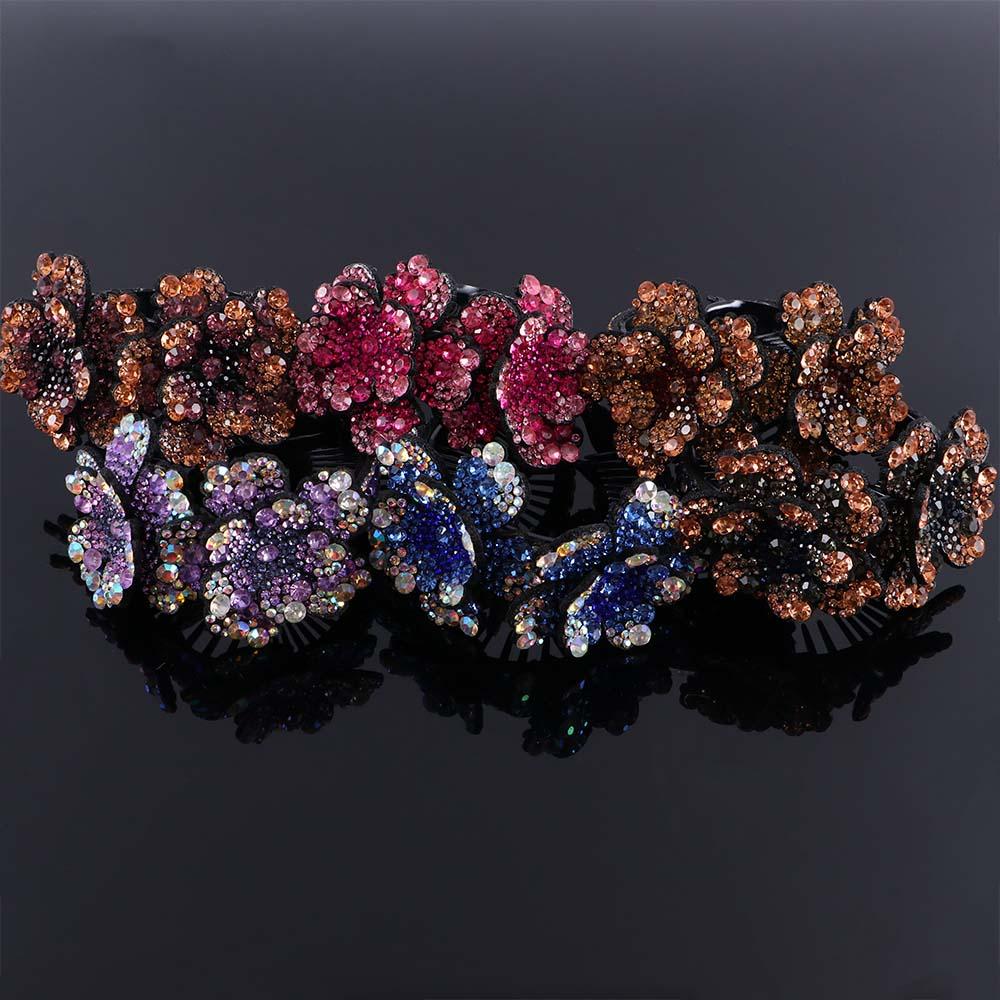 

Инструмент для укладки волос в корейском стиле, заколка для волос, пряжка для хвоста, стразы, артефакт для волос, женский головной убор I-Medium