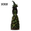 Collectible Witch Statues for Halloween Autumn Figurine, Statue, Fall Tabletop Decor, Shelf Decoration Vintage Sitter Mantel Fireplace Tiered