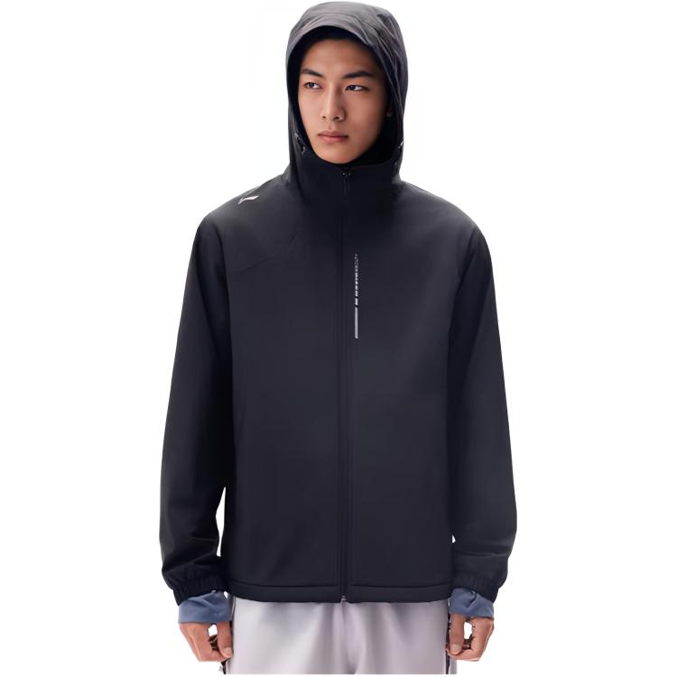 Li Ning Trench Coats Men's Hooded Moderate Other AFDVF91-1