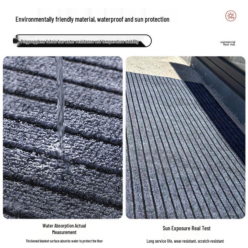 Heavy-Duty Absorbent Non-Slip Outdoor Entrance Mat