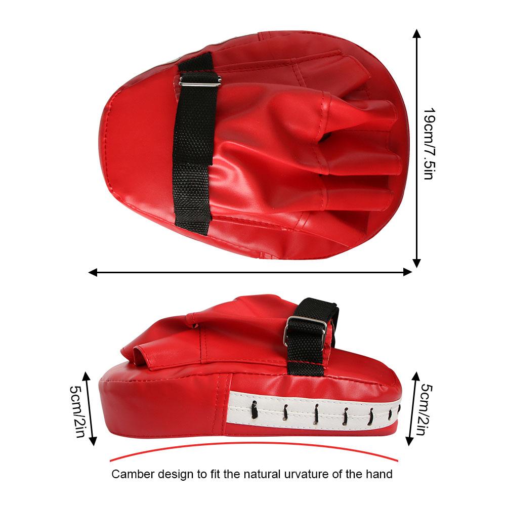 Boxing Hand Target Martial Muay Thai Kick Sanda Training Thick Karate Training Boxing Mittens Focus Punch Pads Boxing Equipment