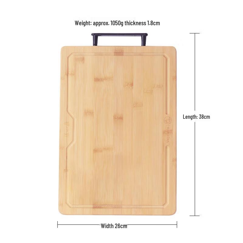 

Zhang Xiaoquan Liuguang Series Unpainted Bamboo Cutting Board