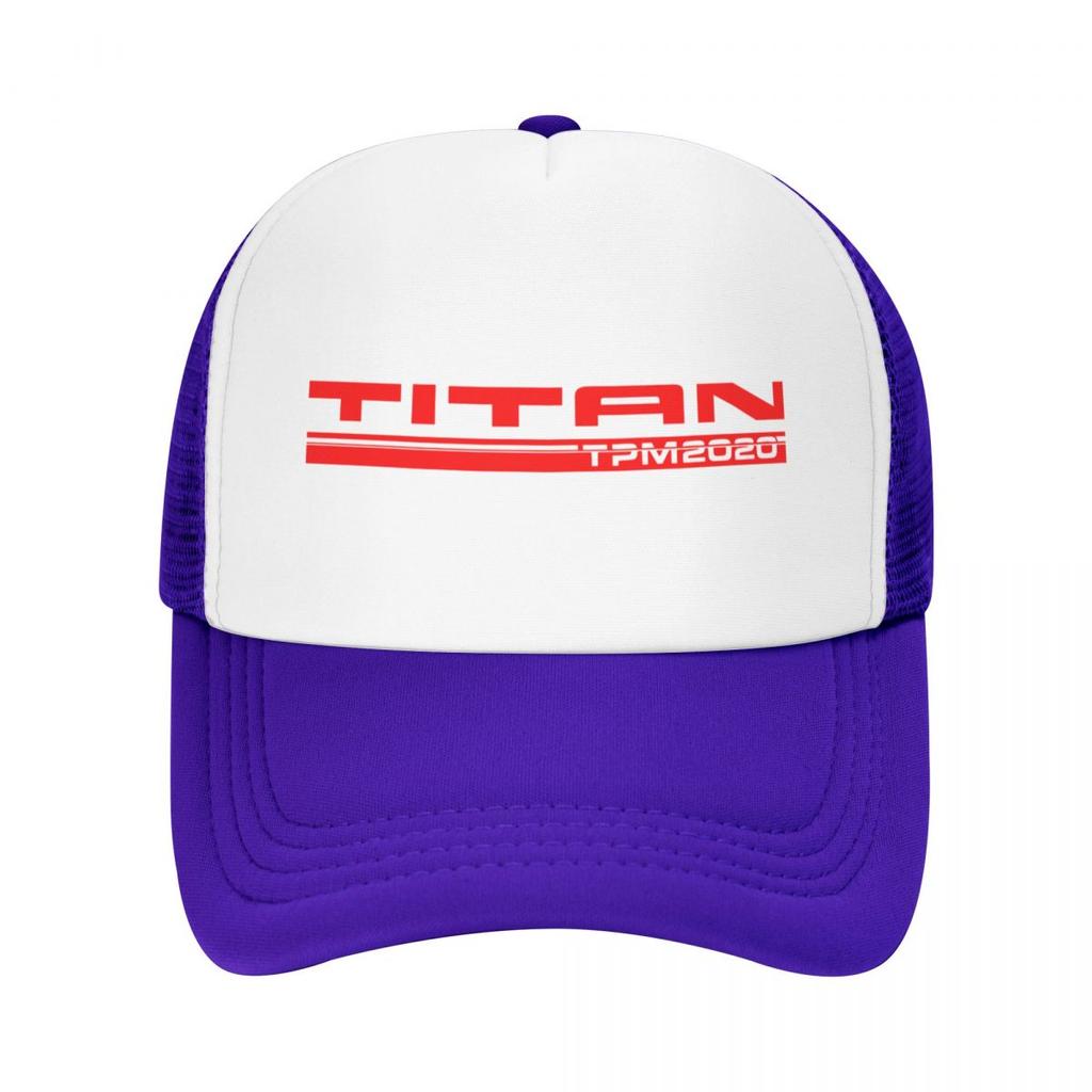 Titan Retro Logo pro lední hokej Baseballová čepice Vintage čepice Hip Hop Dámská čepice Unisex'S