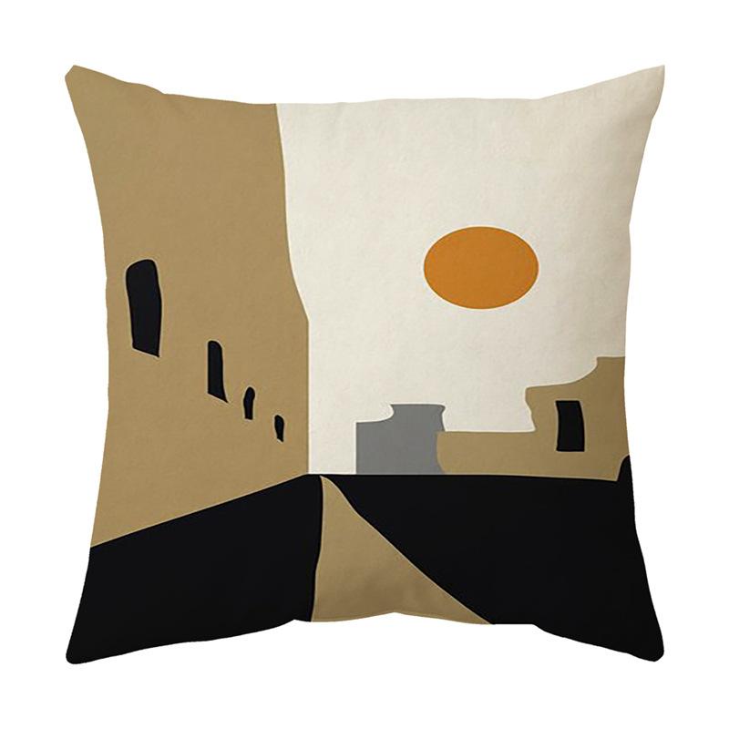 Pillow Abstract Sofa Pillow Cover Printed Cushion Cover Office Cushion Home