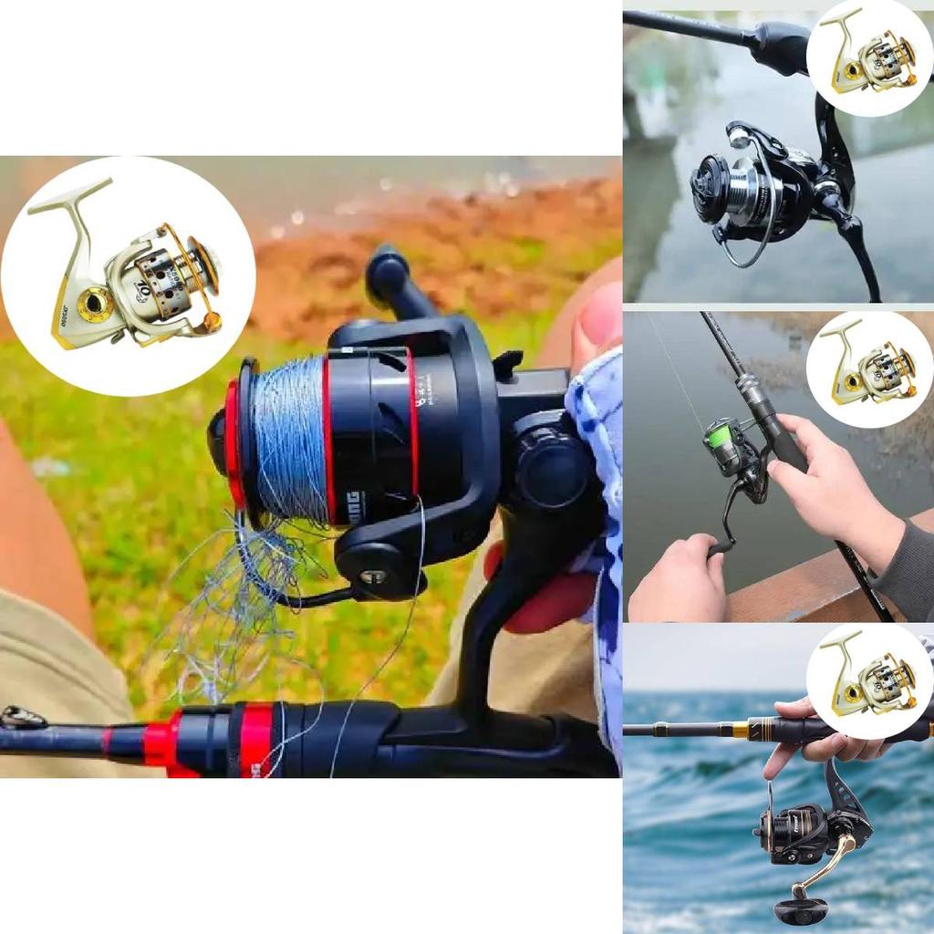 Metal Spinning Reel With Aluminum Alloy Construction For Freshwater Fishing Enthusiasts