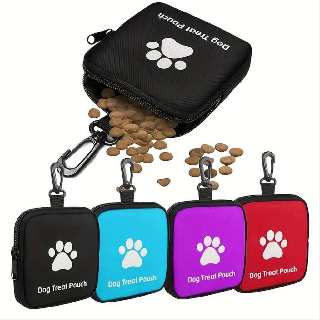 Waterproof Dog Treat Pouch Portable Compact Dog Training Rewards Bag Easy to Clean Multifunctional Poop Dispenser for Training