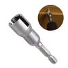 1/2 Butterfly Bolt Socket Wrench 6.35mm Hex Shank Socket Adapter Nut for Power Tool Slotted Electric Screwdriver Sleeve
