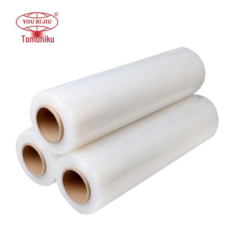 PE Stretch Wrap Film, 50cm x 370M, 4 Rolls
