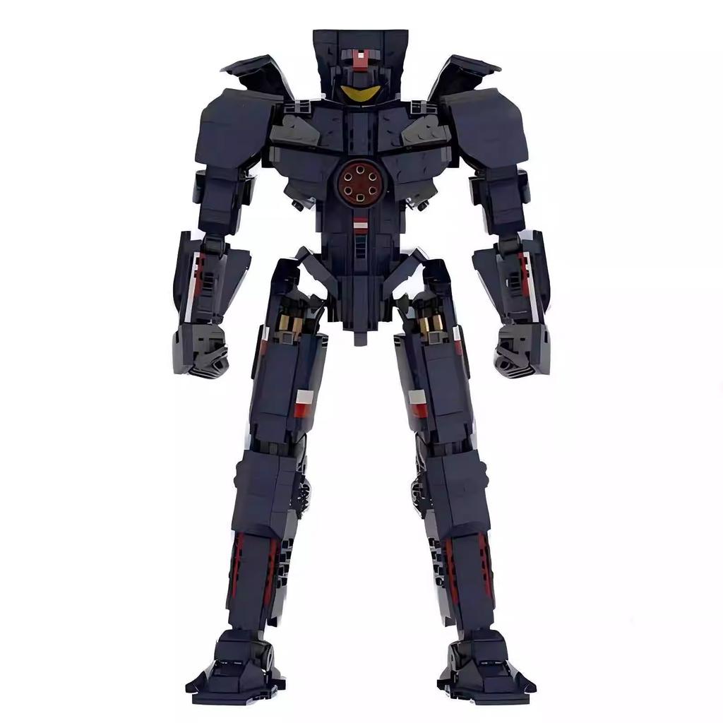 Bricklink MOC Pacifics Mecha Movie Technical Robot Sets Action Figures Mechanical Warrior Creative Building Blocks Kid Toys Gift