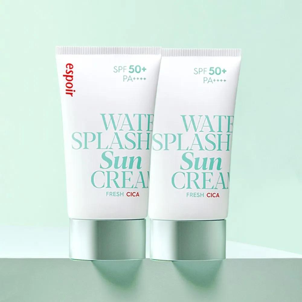 

[Duo Special] Water Splash Sun Cream Fresh Cica 60mL X 2