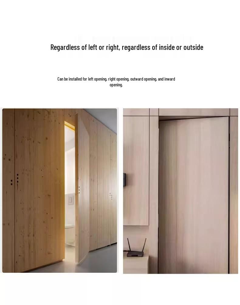 Invisible Adjustable Silent Hinge for Concealed Folding Doors