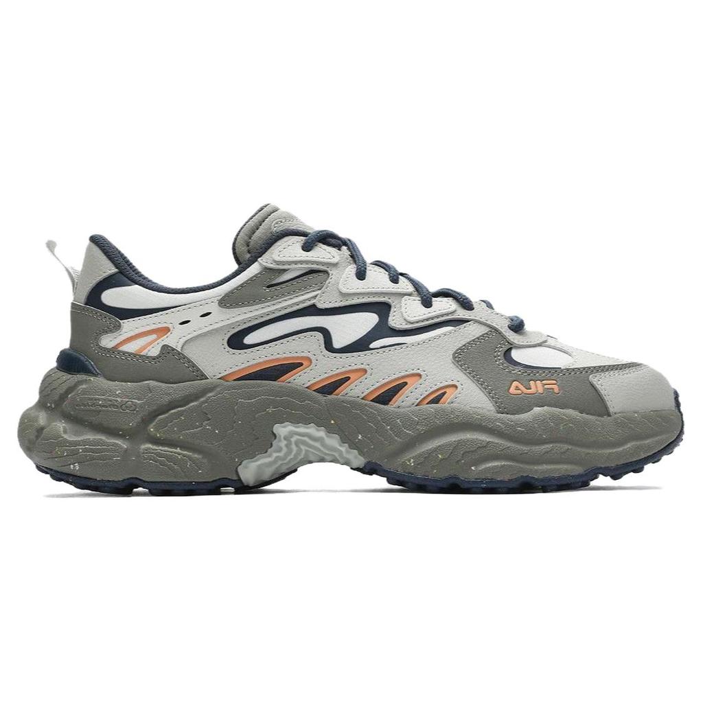 New FILA Fern Collection Low Top Casual Shoes Men's Green Gray F12M411106FVA