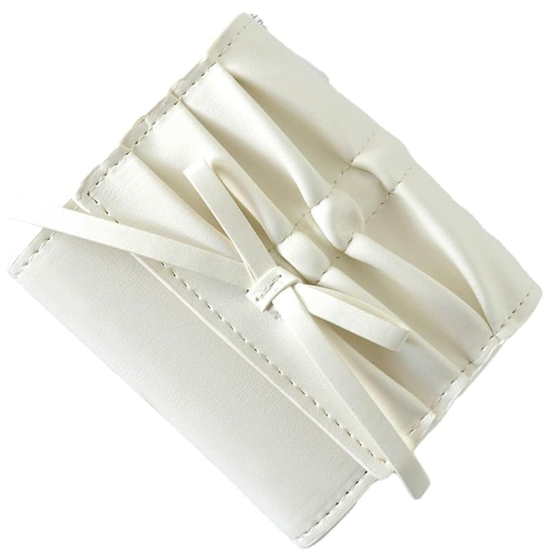 

[Alto Rose] ivory trifold wallet ladies trifold wallet box coin compact wallet mini wallet small wallet woman mini cute folding wallet large capacity