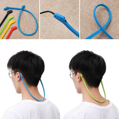 Silicone Water Sports Glasses Necklace Eyeglass Lanyard  Eye Wear Accessories Glasses Chain