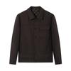Men's Wool Blend Lapel Work Jacket