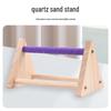 Parrot Grinding Claws Training Perch: Triangle Prickly Ash Wood Interactive Stand