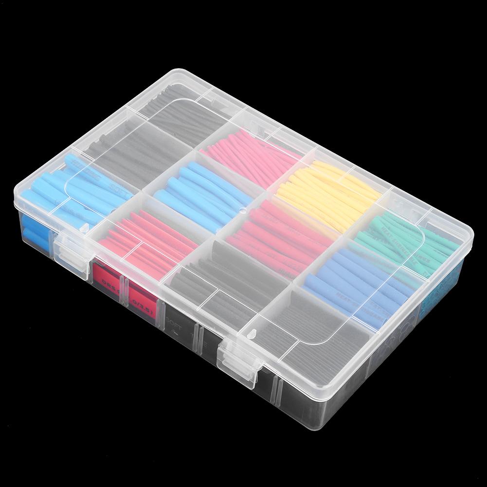 560pcs Mixed Colored Heat Shrink Tubing Wrap Cable Sleeve Shrinkable Tube
