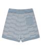 COVERNAT WOMAN Boucle Knit Shorts Blue