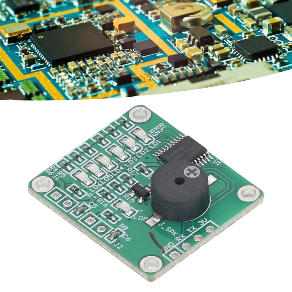 Pressure Sensor Debug Board LED Buzzer Display Real Time Sampling PCB Debugging Module