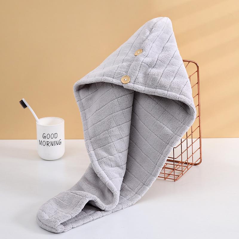 Quick-Dry Pineapple Hair Towel Wrap - Thickened Coral Fleece Headscarf for Hair Drying