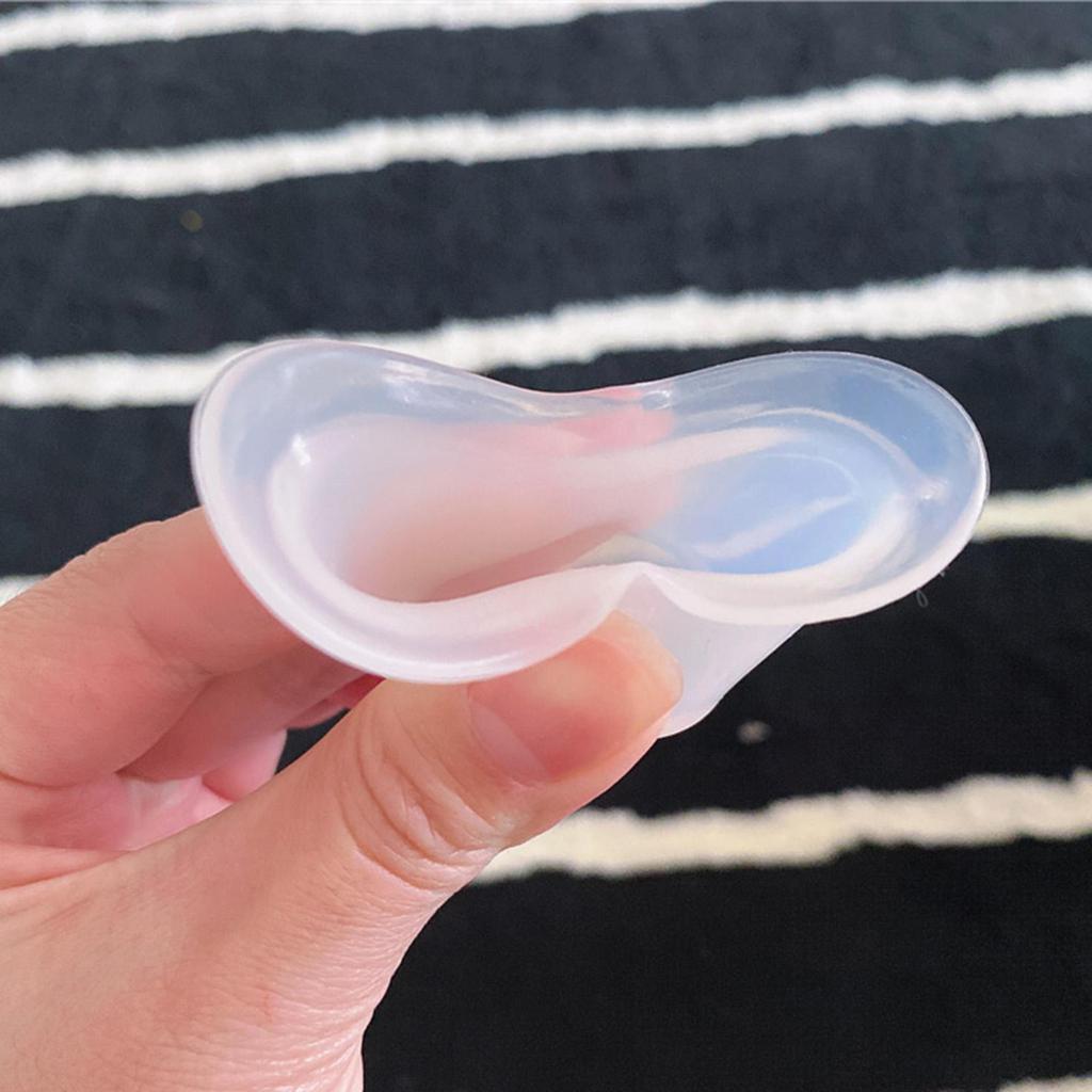 Set mit 2 Weichen Silikon-Augenwaschbechern mit Aufbewahrungsbehälter, Tragbare Augenwaschbecher