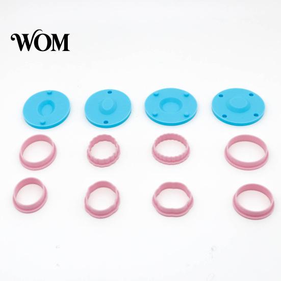 Silicone Tray Base Molds 12Pcs Mini Plate Clay Molds, Earring with Positioning Base, Multi?Shape Polymer Craft Supplies Cutters for DIY Earring,