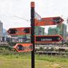 Outdoor 6-Direction Signpost